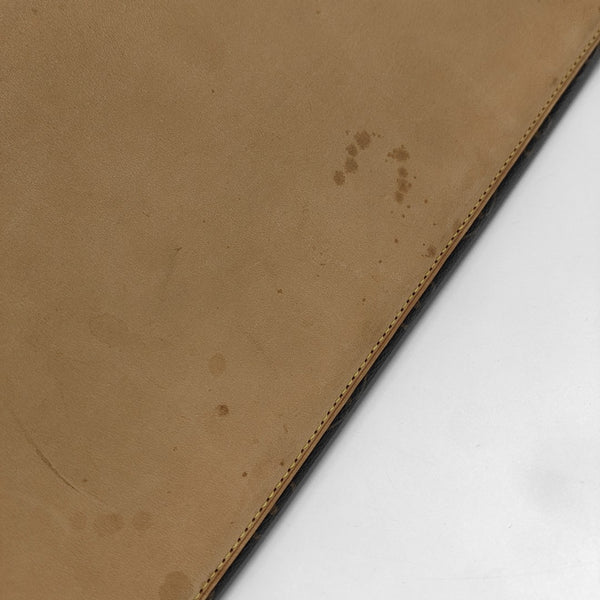 PIANO Monogram Coated Canvas Brown