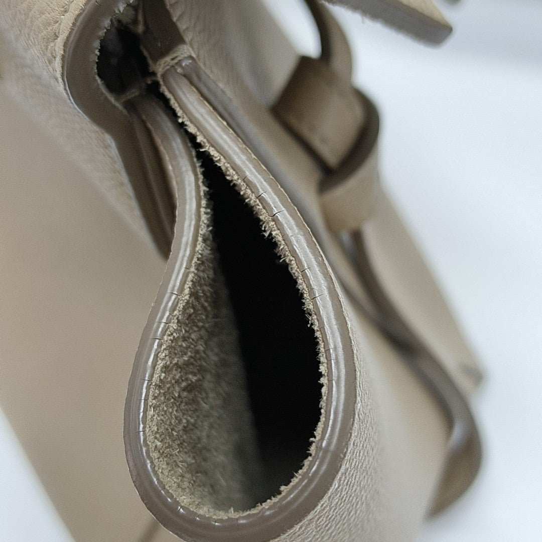 BELT Micro Calfskin Beige
