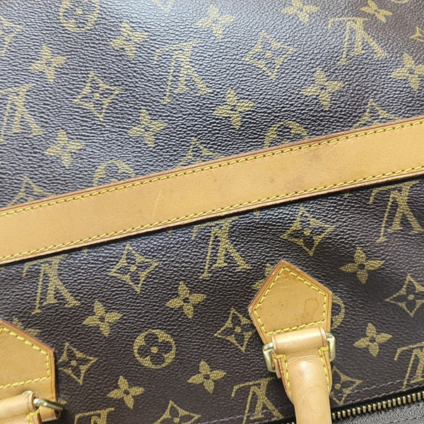 CRUISER 40 Monogram Coated Canvas Brown