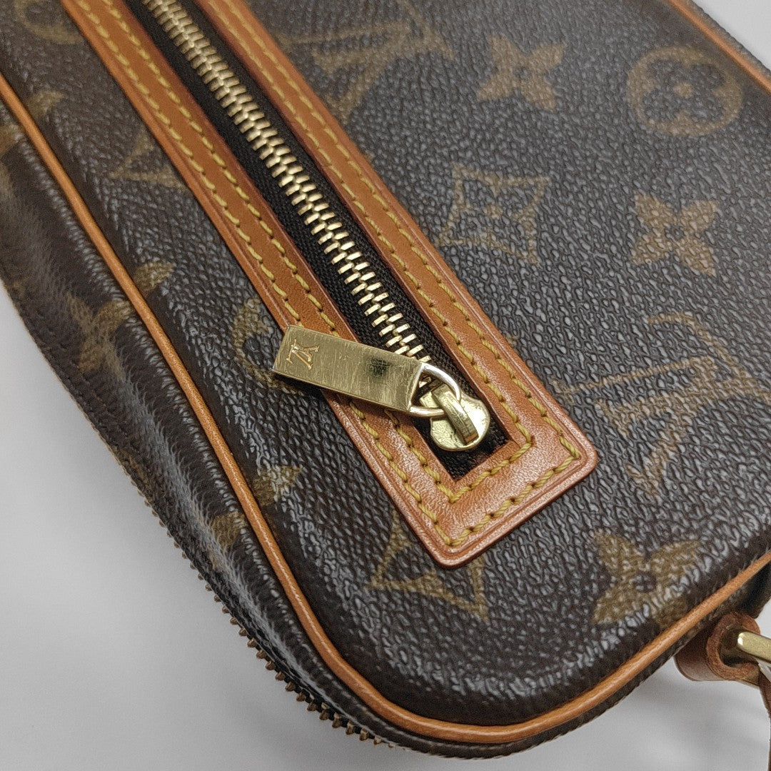 CITE PM Monogram Coated Canvas Brown
