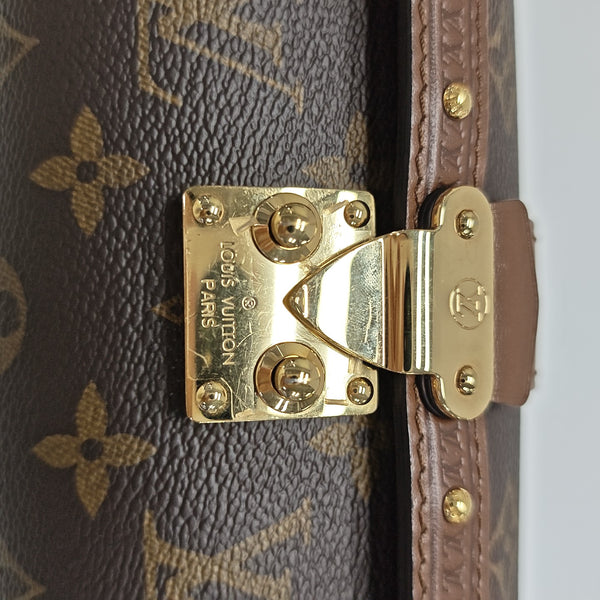 PAPILLON 19 Monogram Coated Canvas Brown