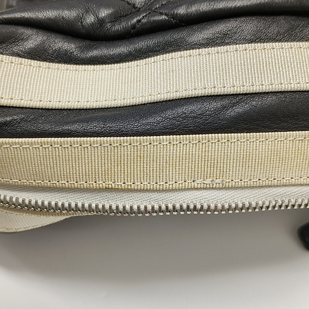 Quilted Lambskin Black