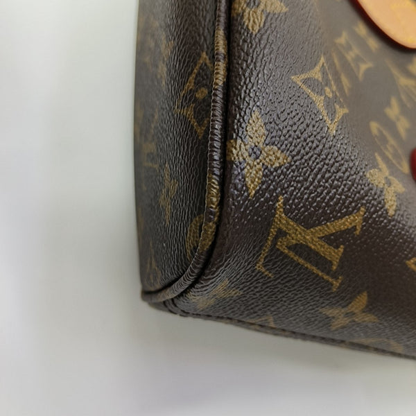 NEVERFULL BB Monogram Coated Canvas Brown