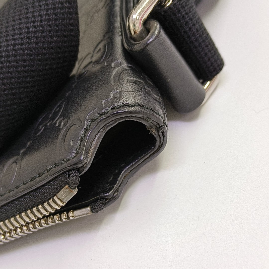 Signature Monogram Calfskin Black