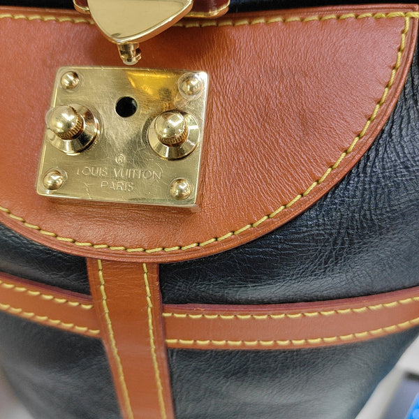 DUFFLE Monogram Calfskin Blue