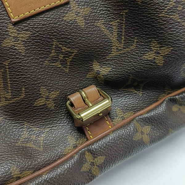 SAUMUR 30 Monogram Coated Canvas Brown