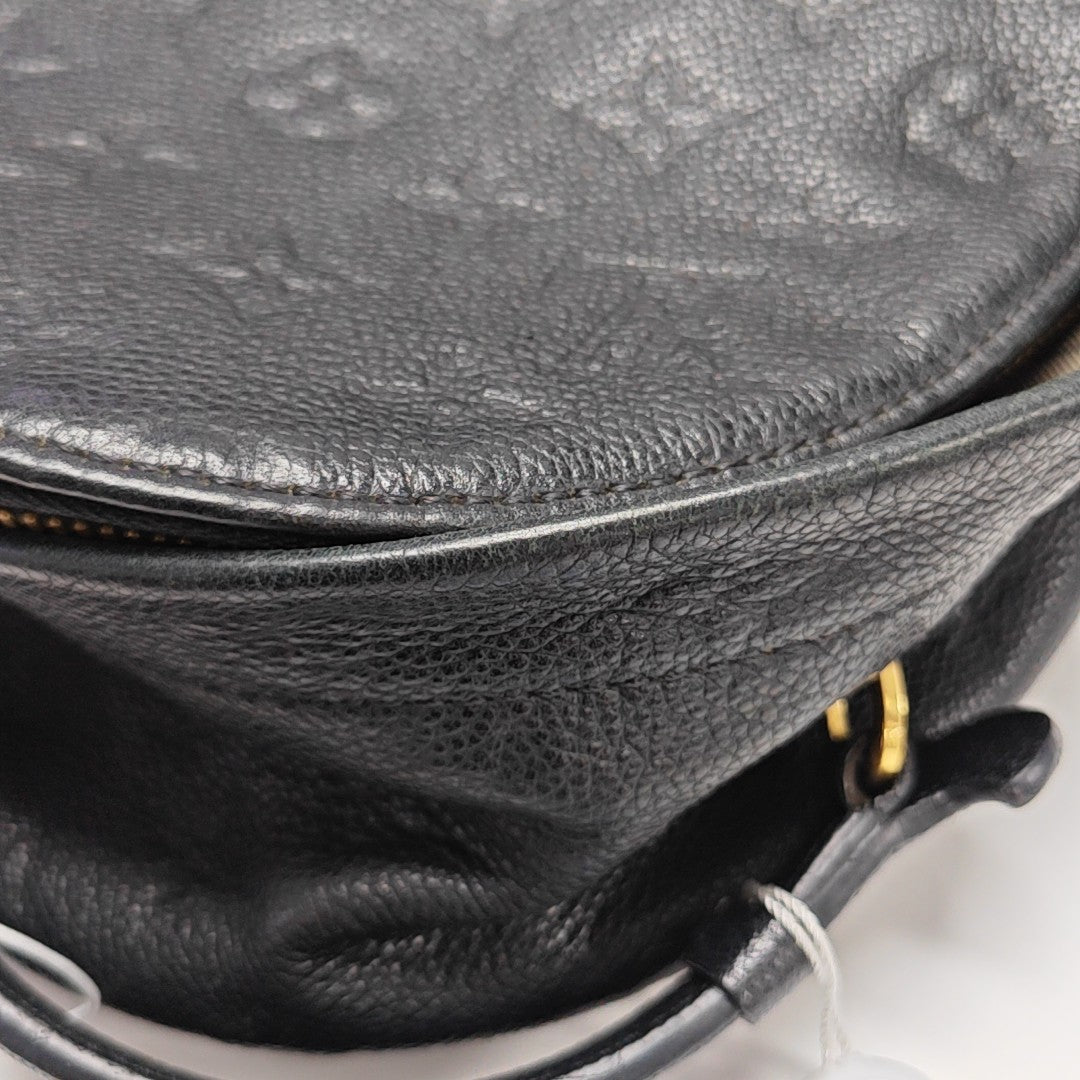 SORBONNE Monogram Calfskin Black