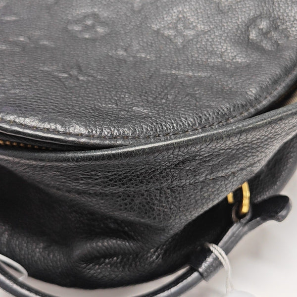 SORBONNE Monogram Calfskin Black