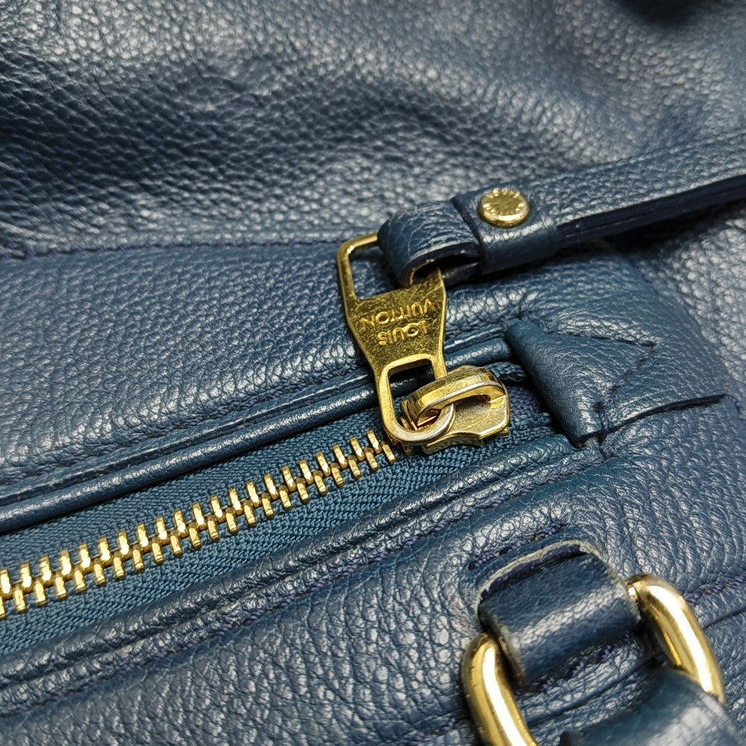 LUMINEUSE PM Monogram Calfskin Blue