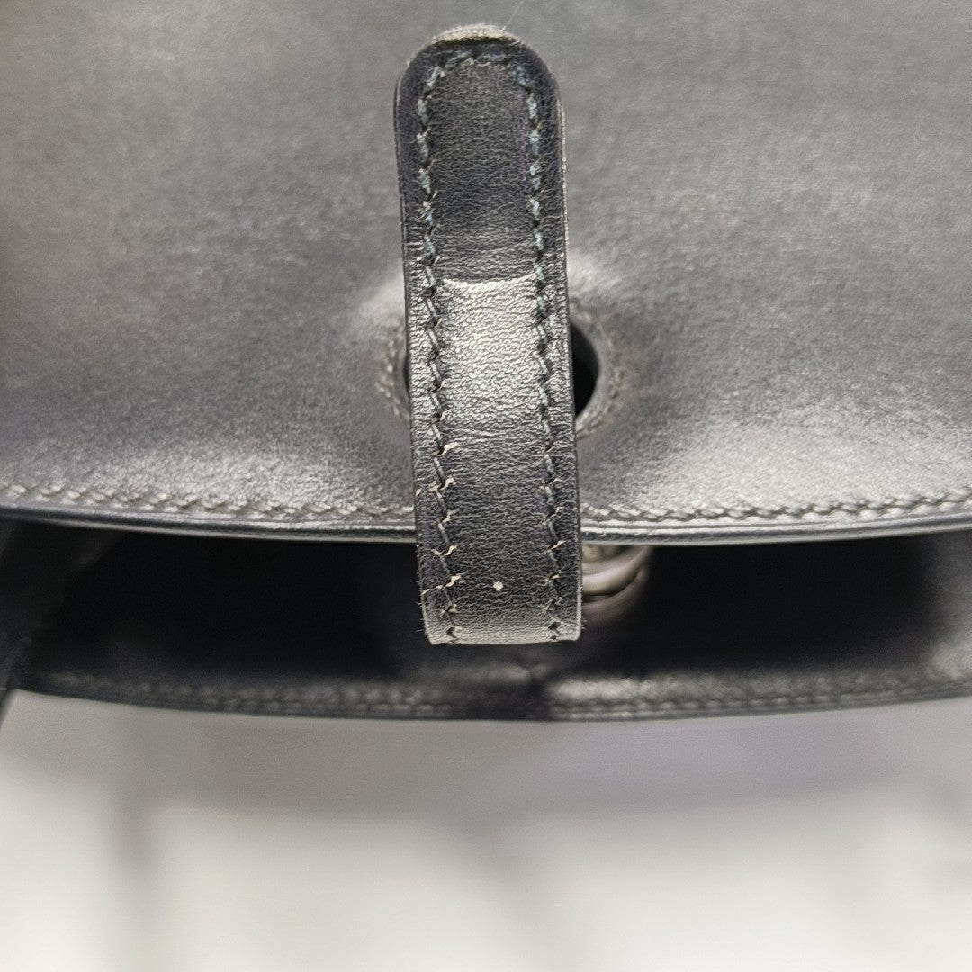 Dalvy Box Calf Black