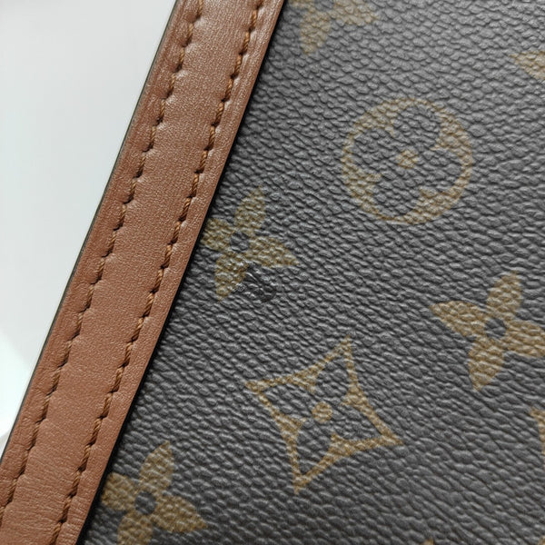 DAUPHINE MM Monogram Coated Canvas Brown