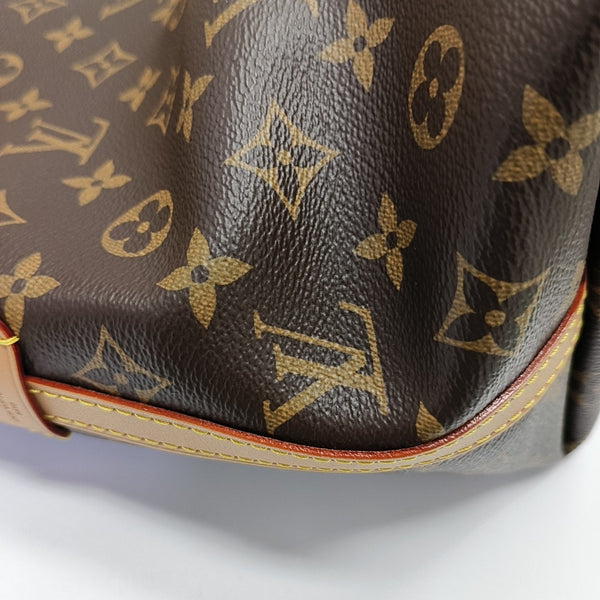 CARRYALL MM Monogram Coated Canvas Brown