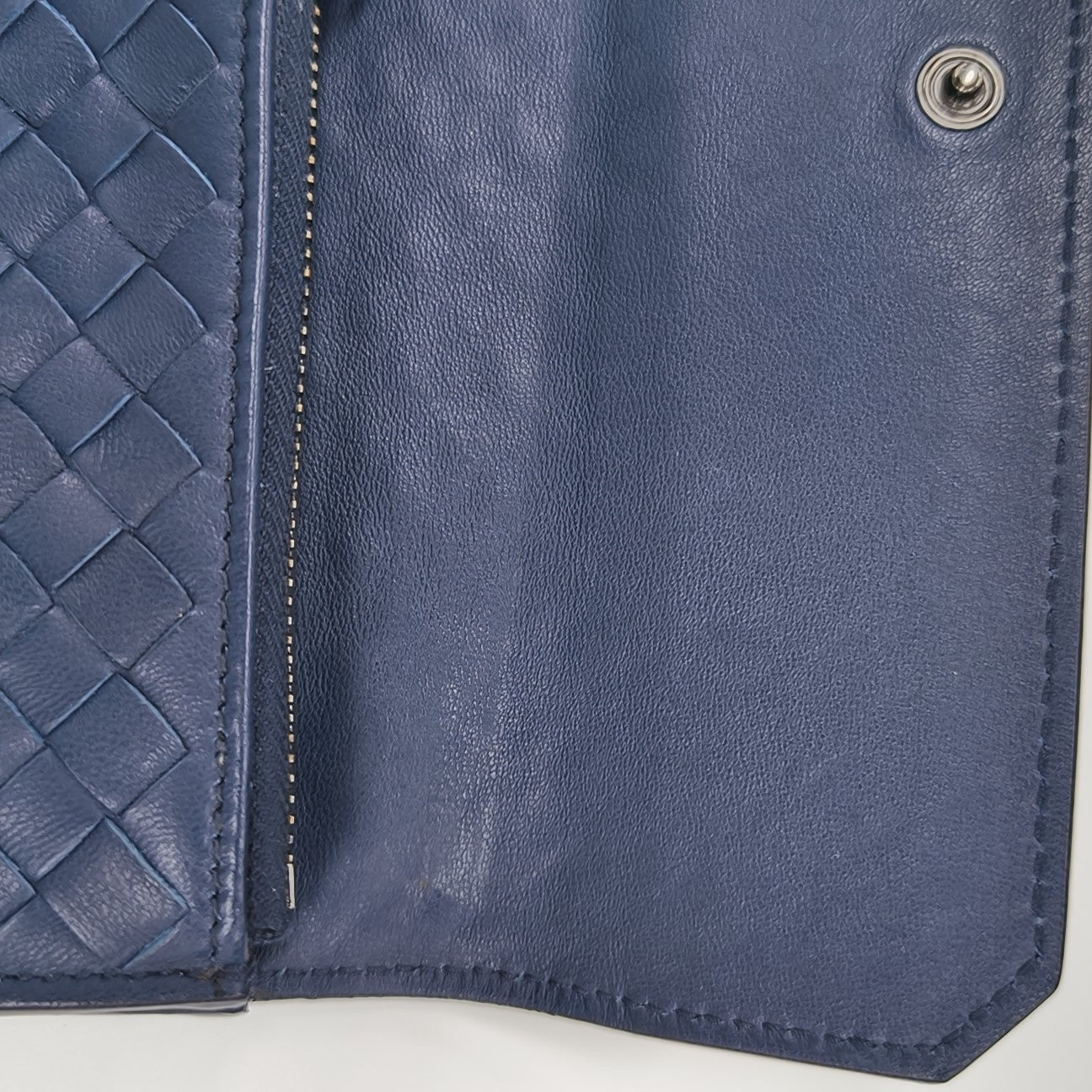 Calfskin Wallet Blue