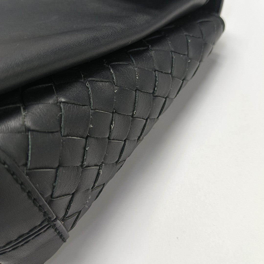 Piazza Small Calfskin Black