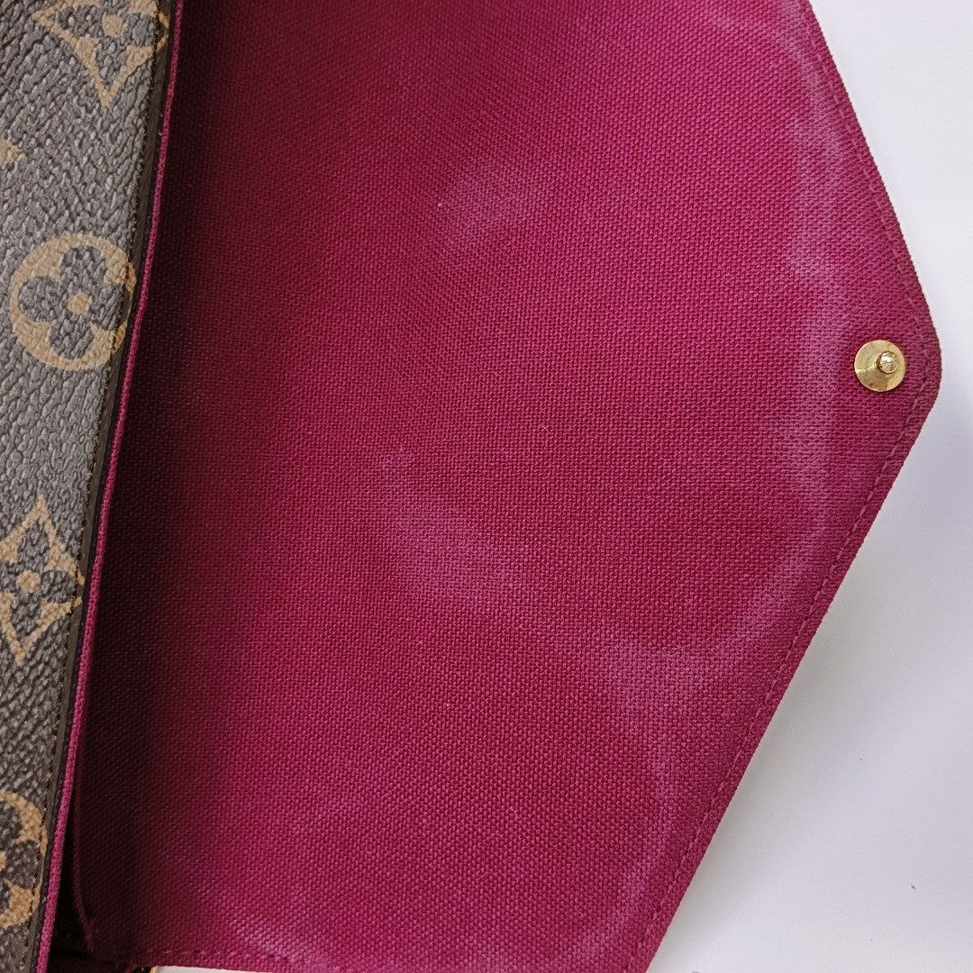 FÉLICIE Monogram Coated Canvas Brown