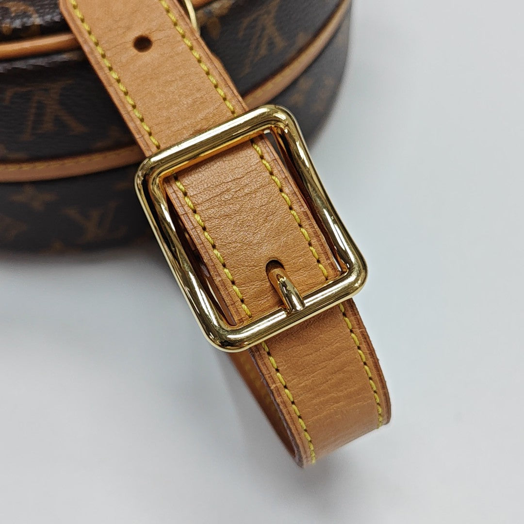 BOITE CHAPEAU PM Monogram Coated Canvas Brown