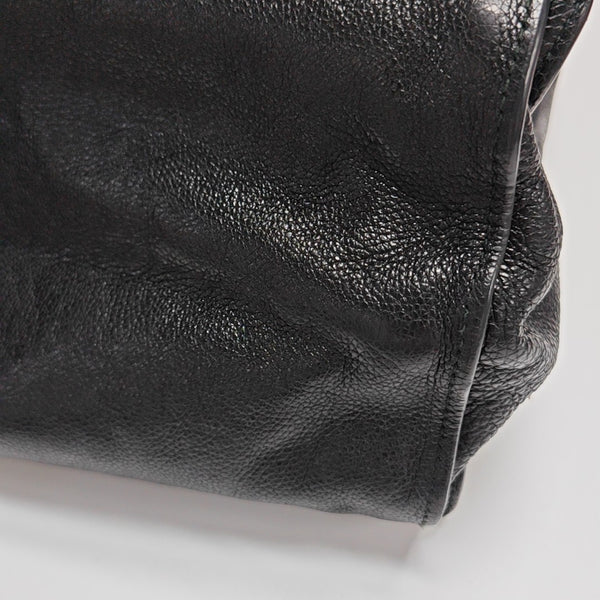 Etiquette Calfskin Black