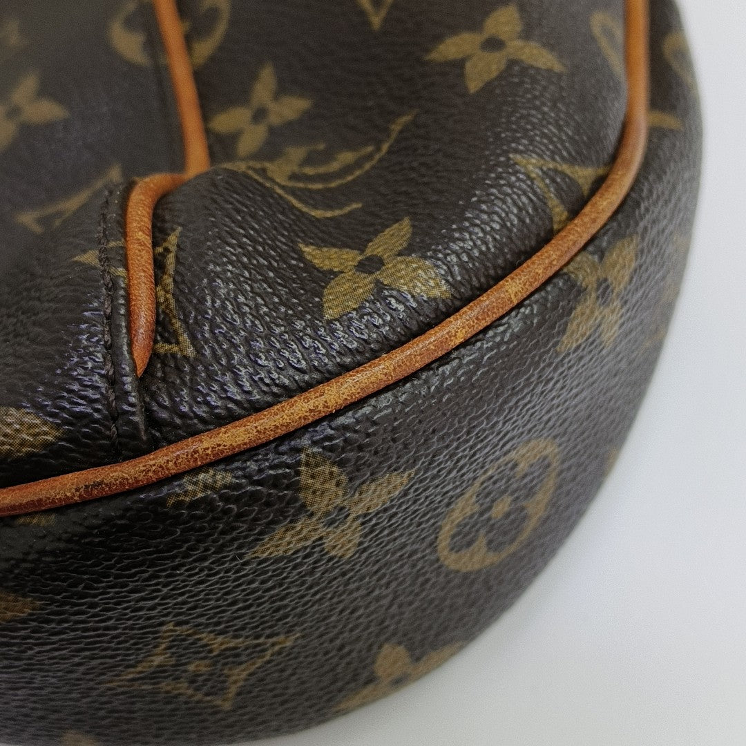 VINTAGE THAMES GM Monogram Coated Canvas Brown