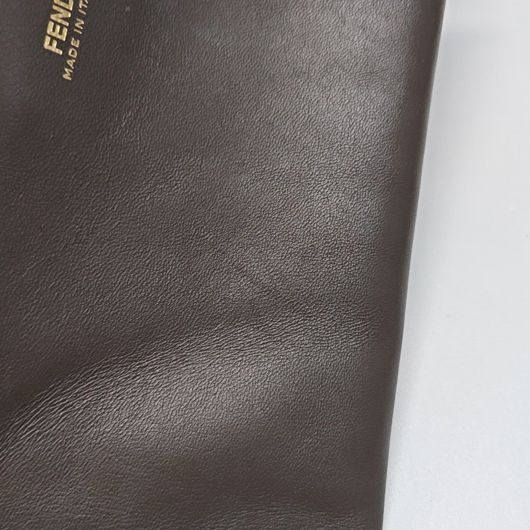 Dotcom Quilted Calfskin Brown
