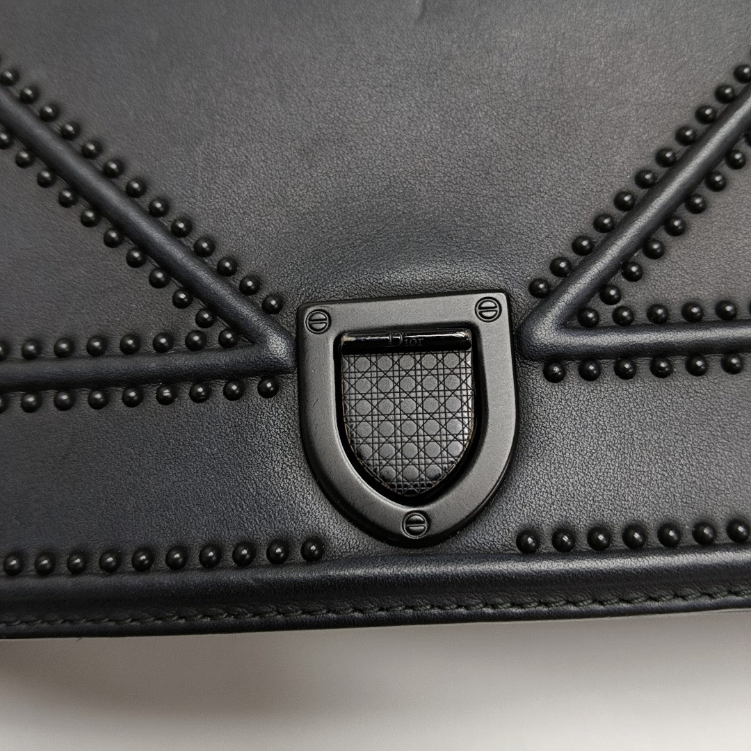 Diorama Small Calfskin Black