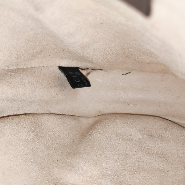 Ophidia Mini Monogram Coated Canvas Beige
