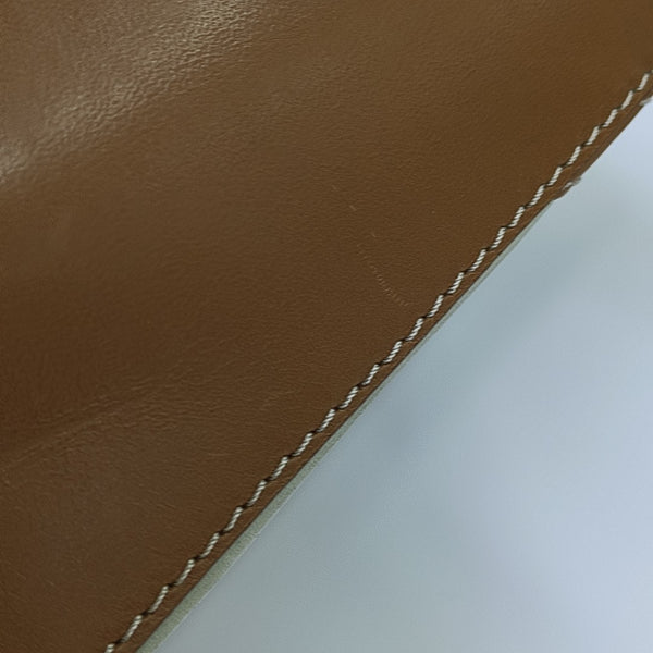 Quilted Calfskin Shoulder Bag Beige