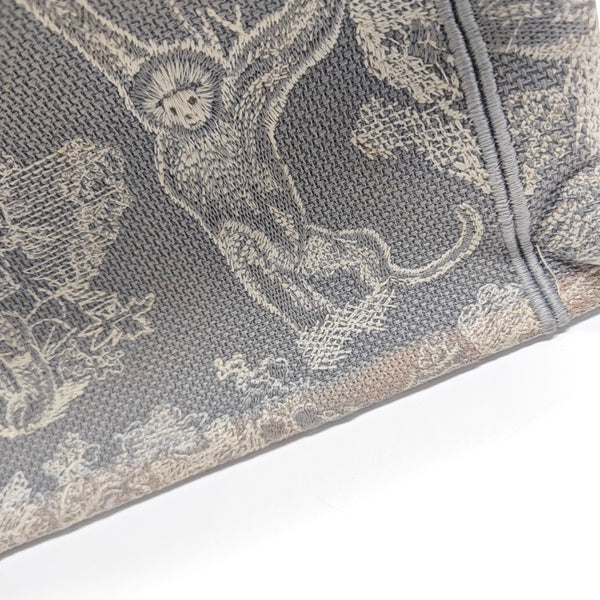 Bolso Tote Mediano Lona Gris