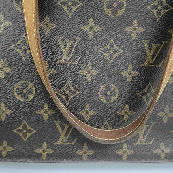 VINTAGE VAVIN GM Monogram Coated Canvas Brown