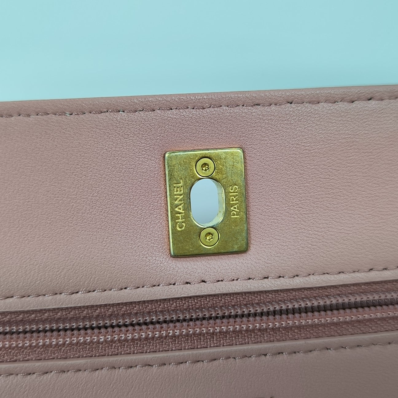 TRENDY CC Quilted Lambskin Pink