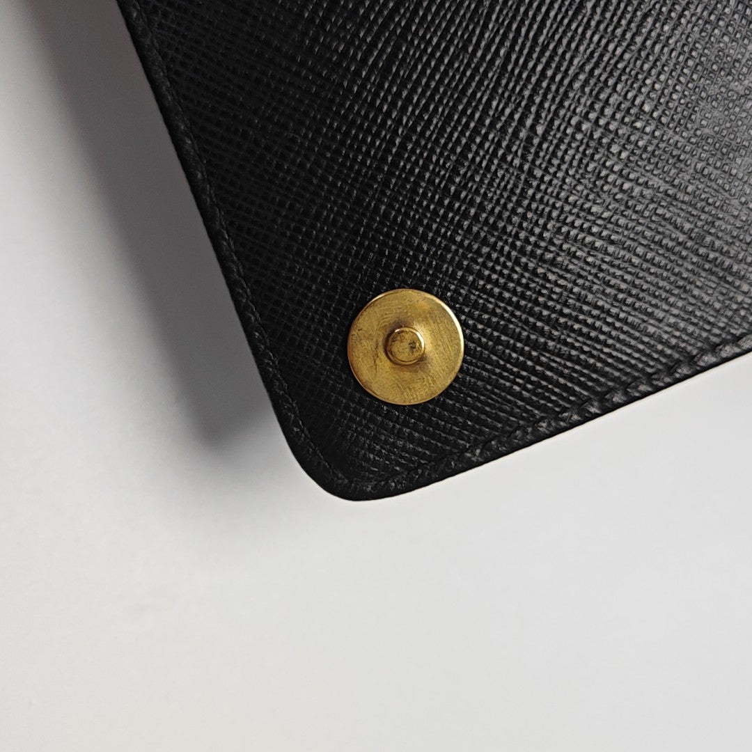 Saffiano Calfskin Black