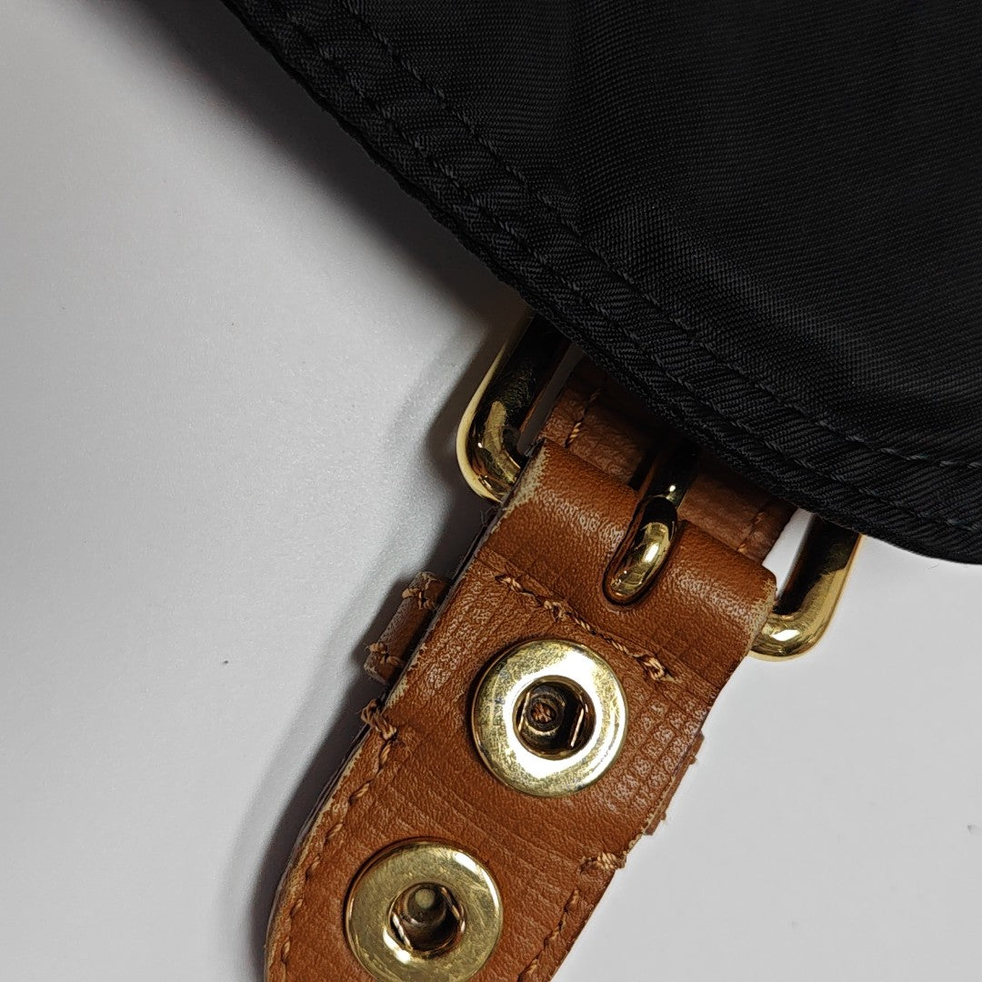 The Rucksack Medium Nylon Black