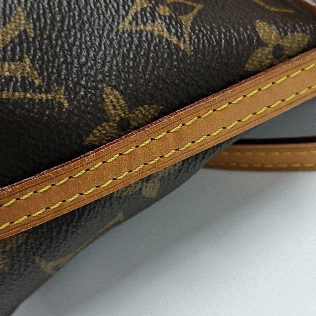 NÉONOÉ Nano Monogram Coated Canvas Brown