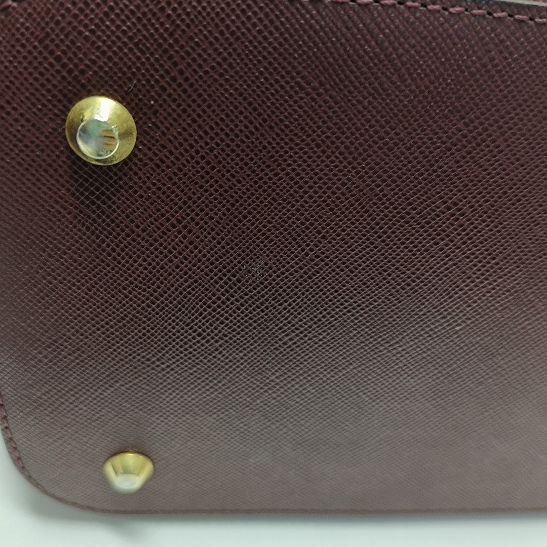 Canvas Top Handle Bag Small Beige