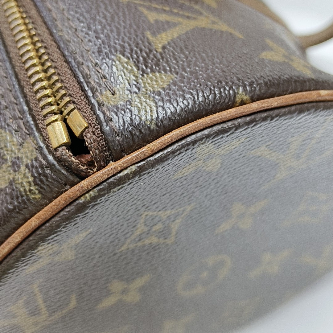 PAPILLON 30 Monogram Coated Canvas Brown