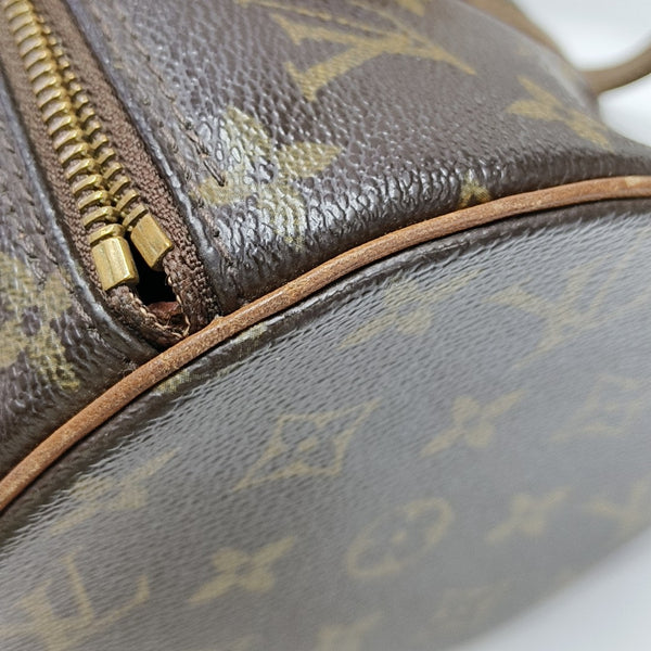 PAPILLON 30 Monogram Coated Canvas Brown