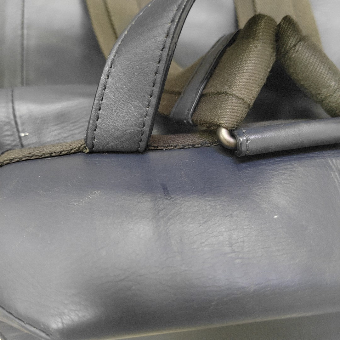 Calfskin Backpack Blue