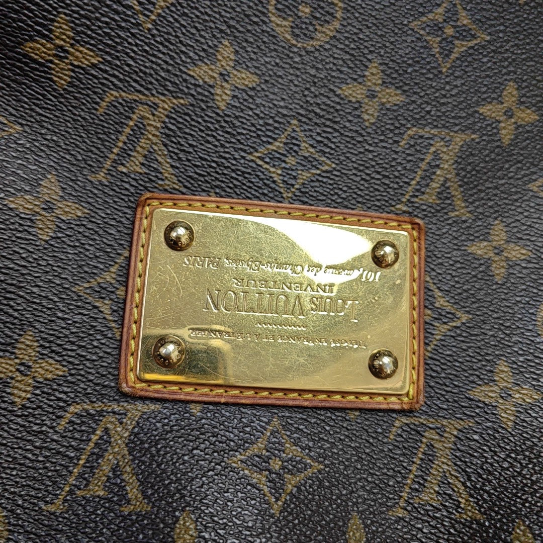 GALLIERA GM Monogram Coated Canvas Brown