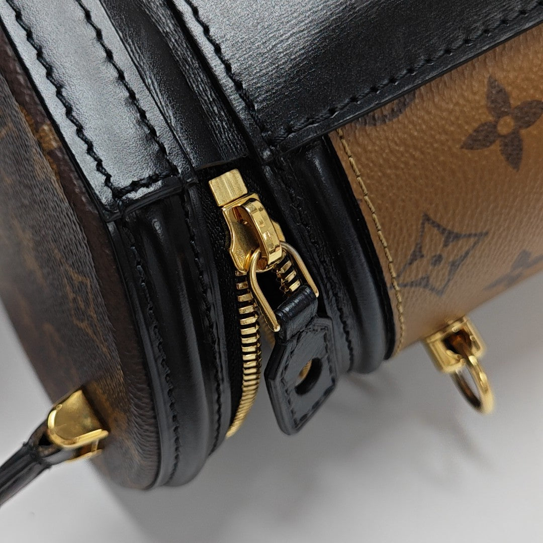 CANNES PM Monogram Coated Canvas Brown