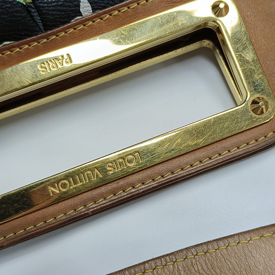 LV × TM JUDY PM Monogram Coated Canvas Black