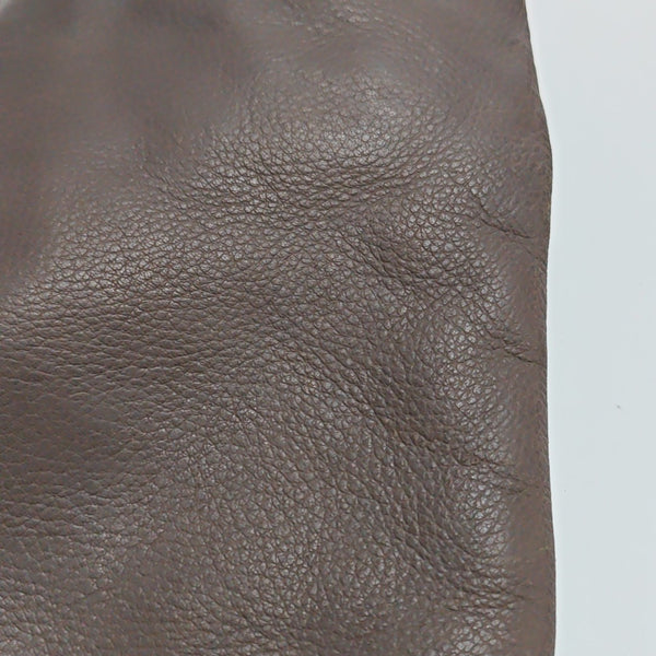 Calfskin Crossbody Bag Brown