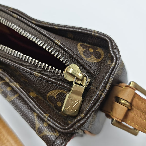 VIVA CITE Monogram Coated Canvas Brown