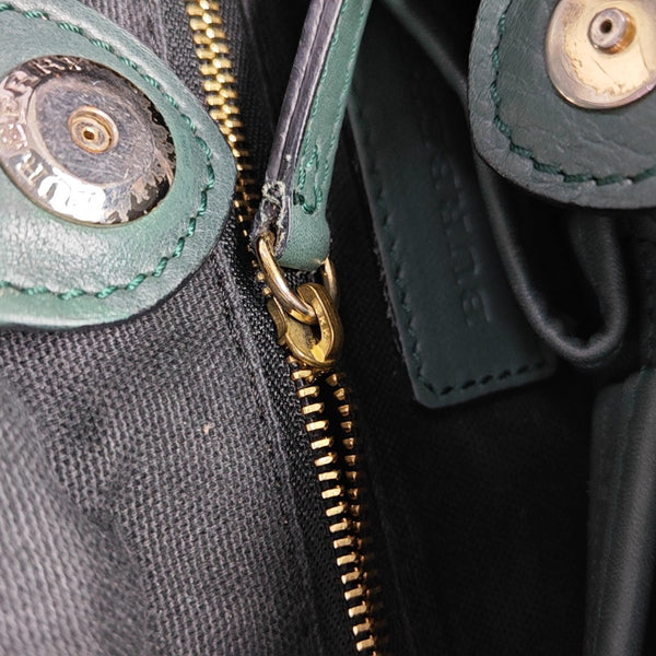 Crush Calfskin Green