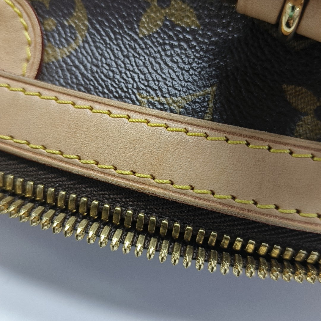 TIVOLI GM Monogram Coated Canvas Brown
