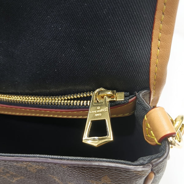 DIANE Monogram Coated Canvas Brown