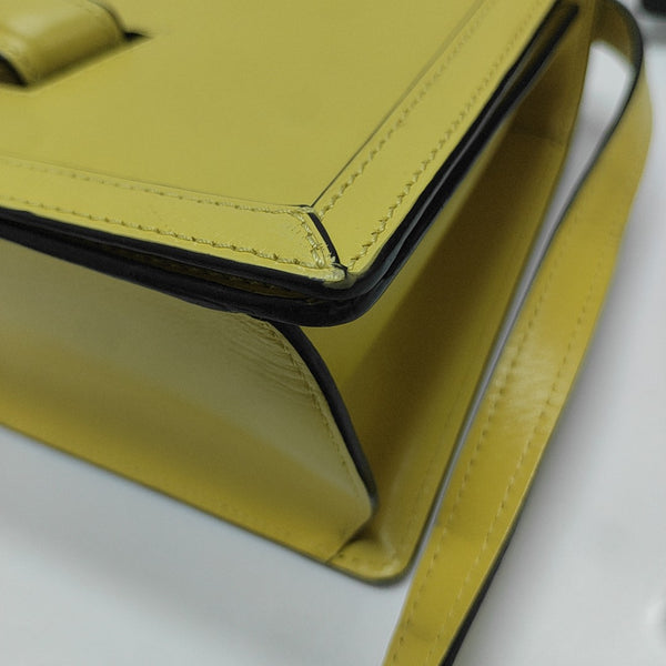 Barcelona Medium Calfskin Yellow
