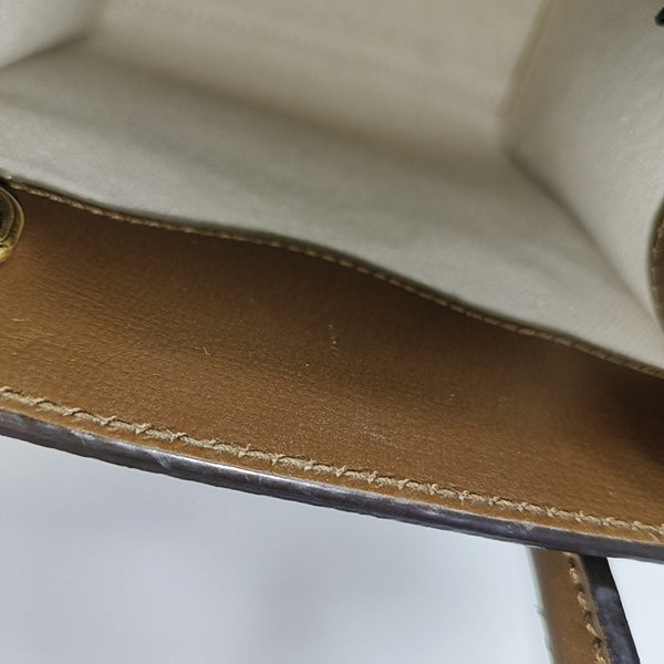 Retro Mini Monogram Coated Canvas Beige