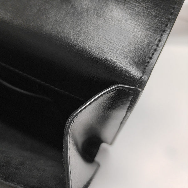 SUNSET Medium Calfskin Black