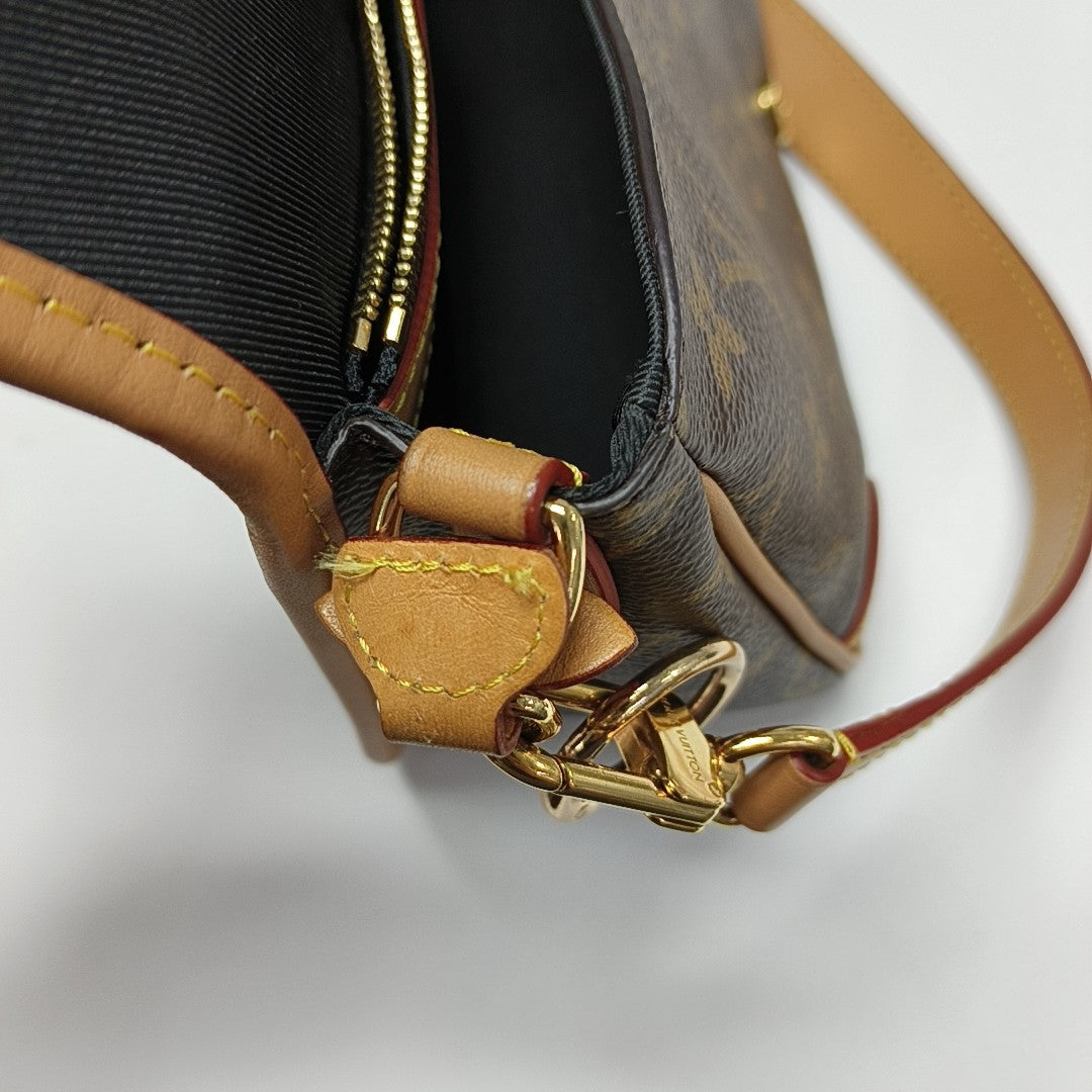DIANE Monogram Coated Canvas Brown