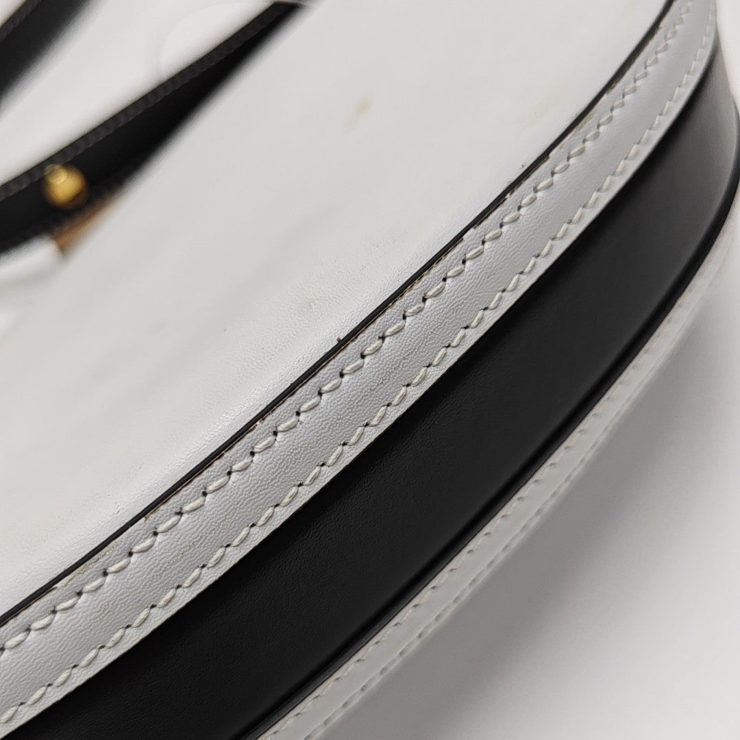 Olympia Mini Calfskin White