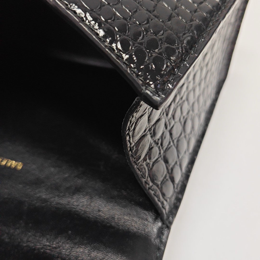Hourglass XS Calfskin Black